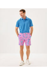 8" Men's Stuff Volk Stretch Short - Rousseau Pink Barefoot Beachcombers