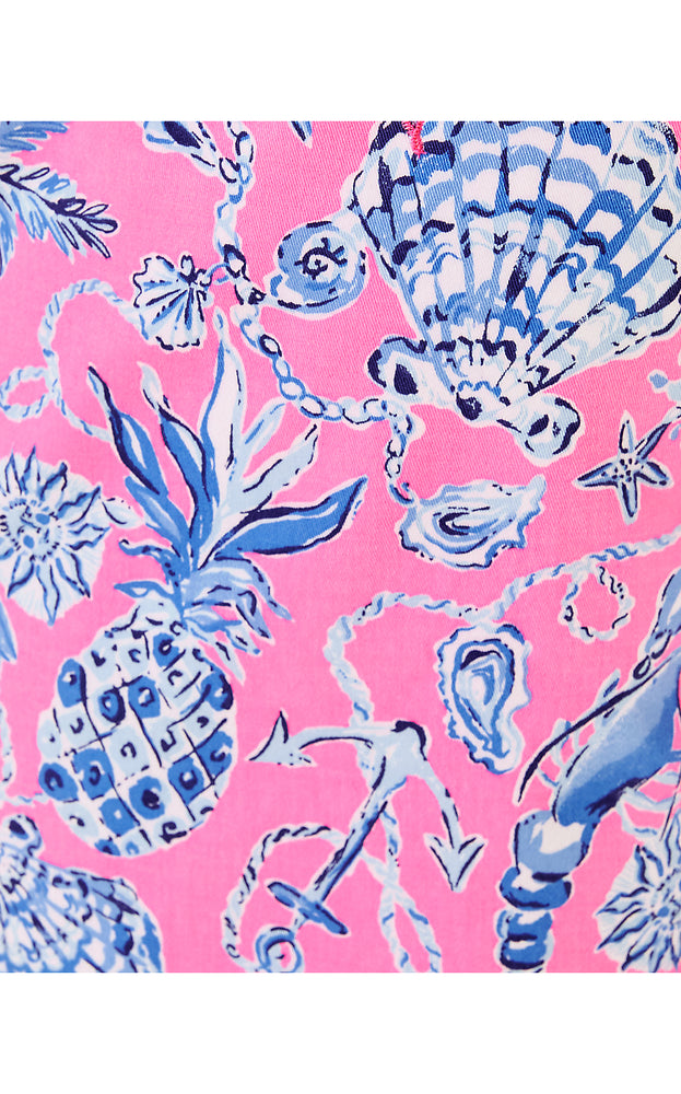 8" Men's Stuff Volk Stretch Short - Rousseau Pink Barefoot Beachcombers
