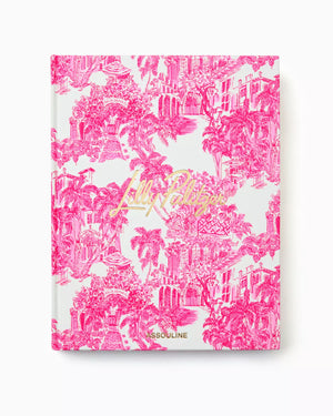 Lilly Pulitzer 65th Anniversary Assouline Book - Resort White PB Anniversary Toile