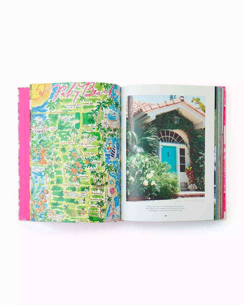 Lilly Pulitzer 65th Anniversary Assouline Book - Resort White PB Anniversary Toile