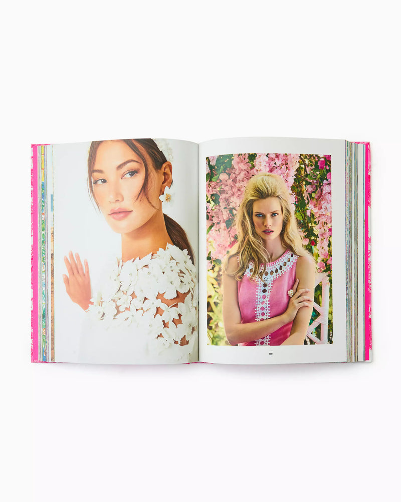 Lilly Pulitzer 65th Anniversary Assouline Book - Resort White PB Anniversary Toile