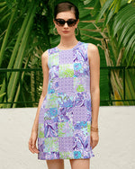 Julienne Shift Dress - Multi - Juicy Story Patch