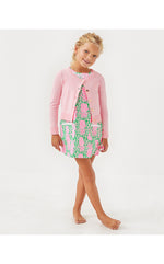 Girls Mini Amalia Cardigan - Pink Muse