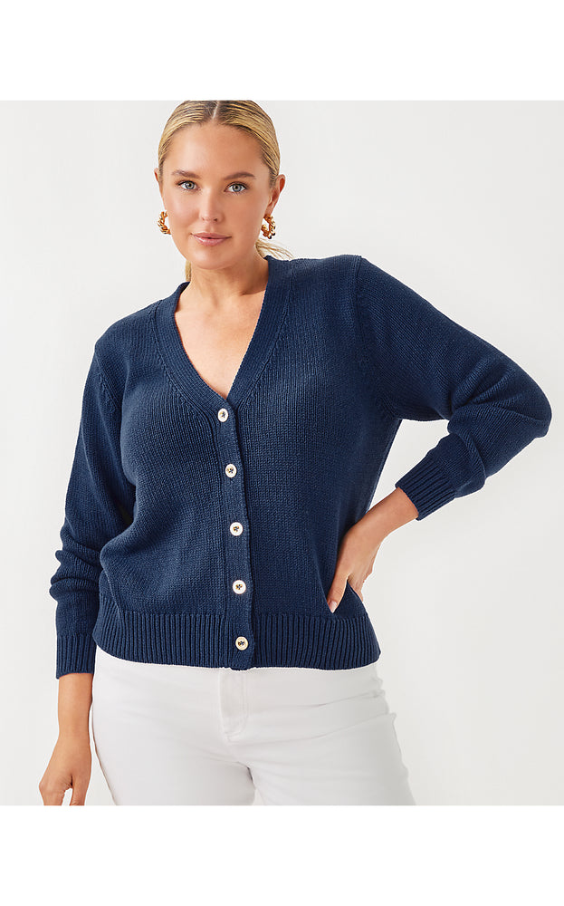 Tippery Cardigan - Low Tide Navy