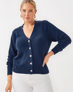 Tippery Cardigan - Low Tide Navy