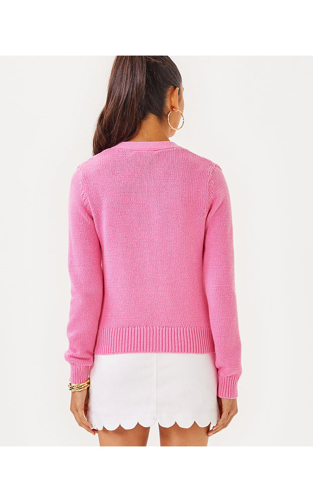 Tippery Cardigan - Rousseau Pink