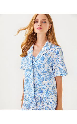 Montee Shirt Cover-Up - Resort White - Tall Tales