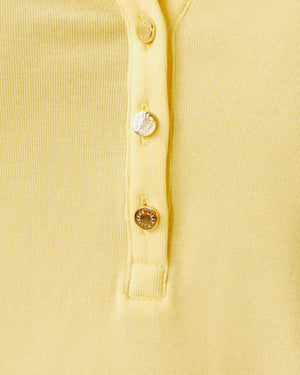 Ronson Knit Top - Finch Yellow