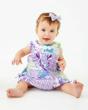 Baby Lilly Shift Dress - Multi Juicy Story Patch
