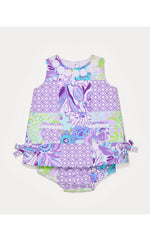 Baby Lilly Shift Dress - Multi Juicy Story Patch