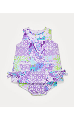 Baby Lilly Shift Dress - Multi Juicy Story Patch