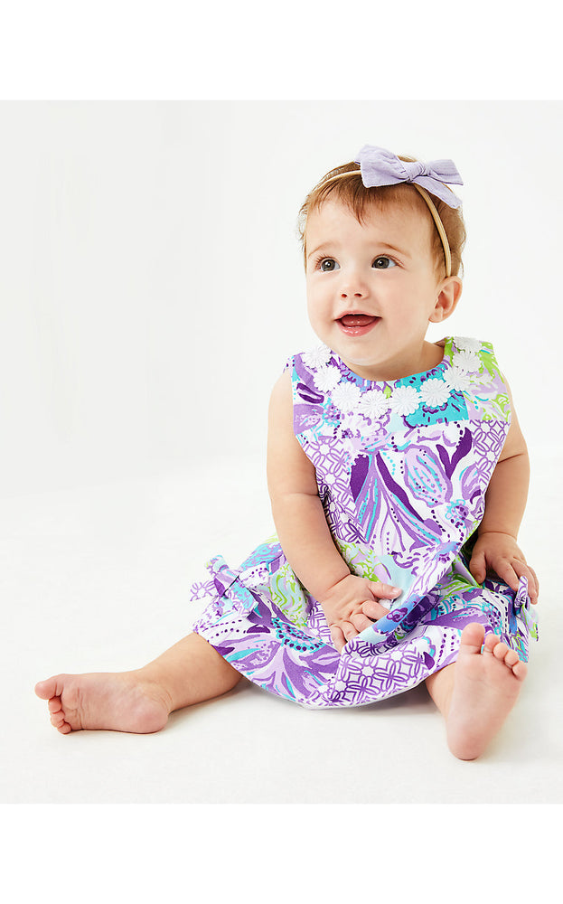 Baby Lilly Shift Dress - Multi Juicy Story Patch