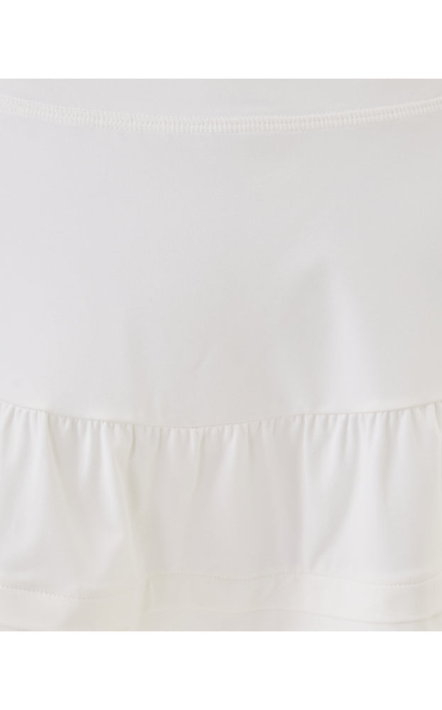 UPF 50+ Luxletic Aqualina Skort - Resort White