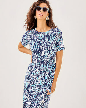 Chace Maxi Dress - Sapphire Pool Summer Shorelines