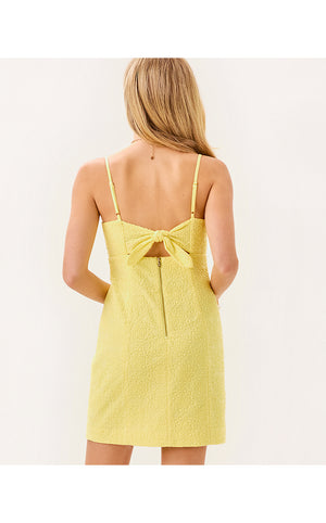 Lilamae Dress - Limoncello Bubble Embroidery