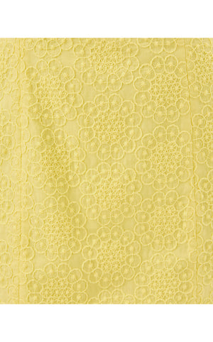 Lilamae Dress - Limoncello Bubble Embroidery