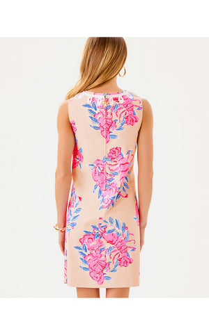 Sidonie Stretch Shift Dress - Multi So Clawsome