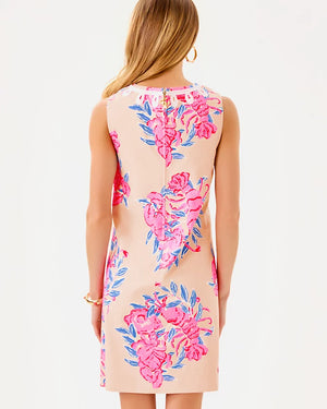 Sidonie Stretch Shift Dress - Multi So Clawsome