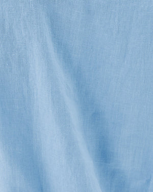 Kavalla Sleeveless Ruffle Top - Jacaranda Blue