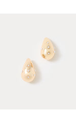 Roar Of The Seas Earrings - Resort White