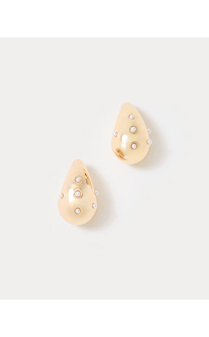 Roar Of The Seas Earrings - Resort White