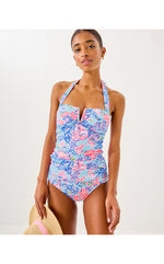 Peggi Tankini Top - Multi Elephant Splash