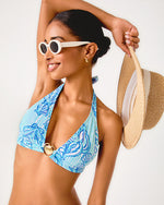 Ketos Bikini Top - Fresh Water Blue Cool As Shell