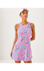 UPF 50+ Luxletic Westley Active Dress - Rousseau Pink Barefoot Beachcombers