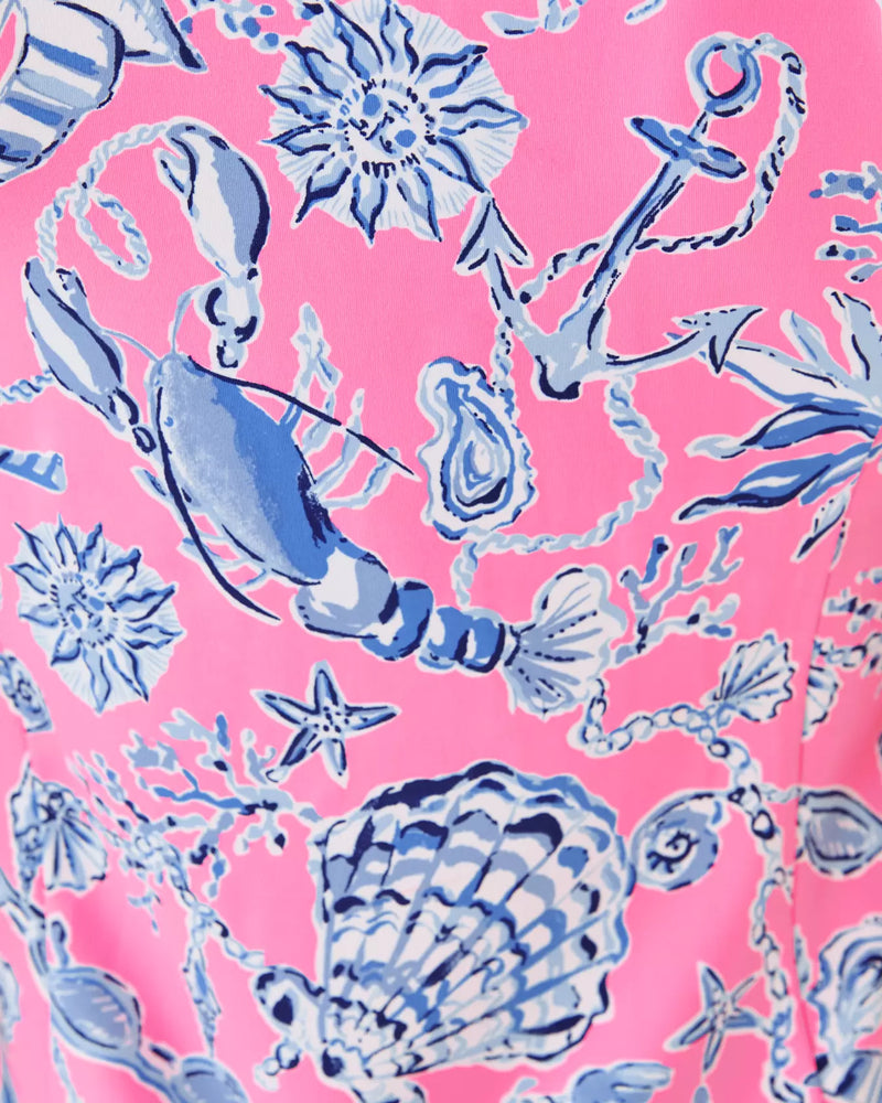 UPF 50+ Luxletic Westley Active Dress - Rousseau Pink Barefoot Beachcombers
