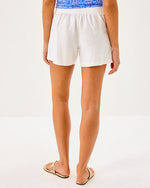 4" Captina Linen Short - Resort White