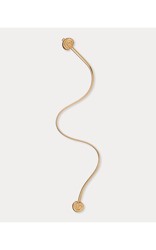 Barefoot Beachcomber Belt - Gold Metallic