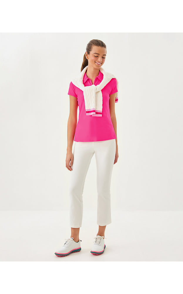 UPF 50+ Luxletic 28" Corso Kick Flare Pant - Coconut