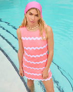Kerra Shift Romper - Sorbet Pink