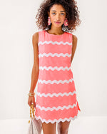 Kerra Shift Romper - Sorbet Pink