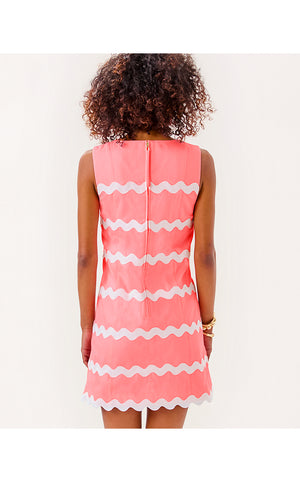 Kerra Shift Romper - Sorbet Pink
