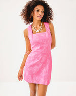 Kalinara Stretch Romper - Rousseau Pink Cool As Shell Overprint