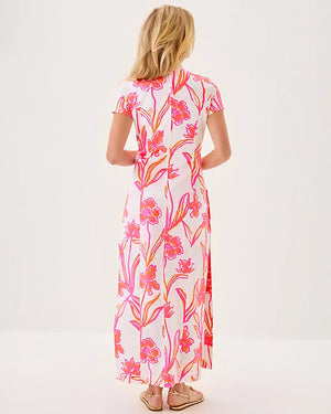 Velora Maxi Romper - Resort White Oversized Lovely Long Stems Engineered