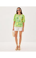 Hisli Short Sleeve Top - Limoncello Sunbelievable