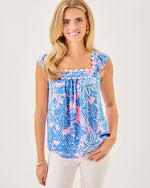 Gyah Sleeveless Top - Conch Shell Pink Up Scale