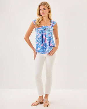 Gyah Sleeveless Top - Conch Shell Pink Up Scale