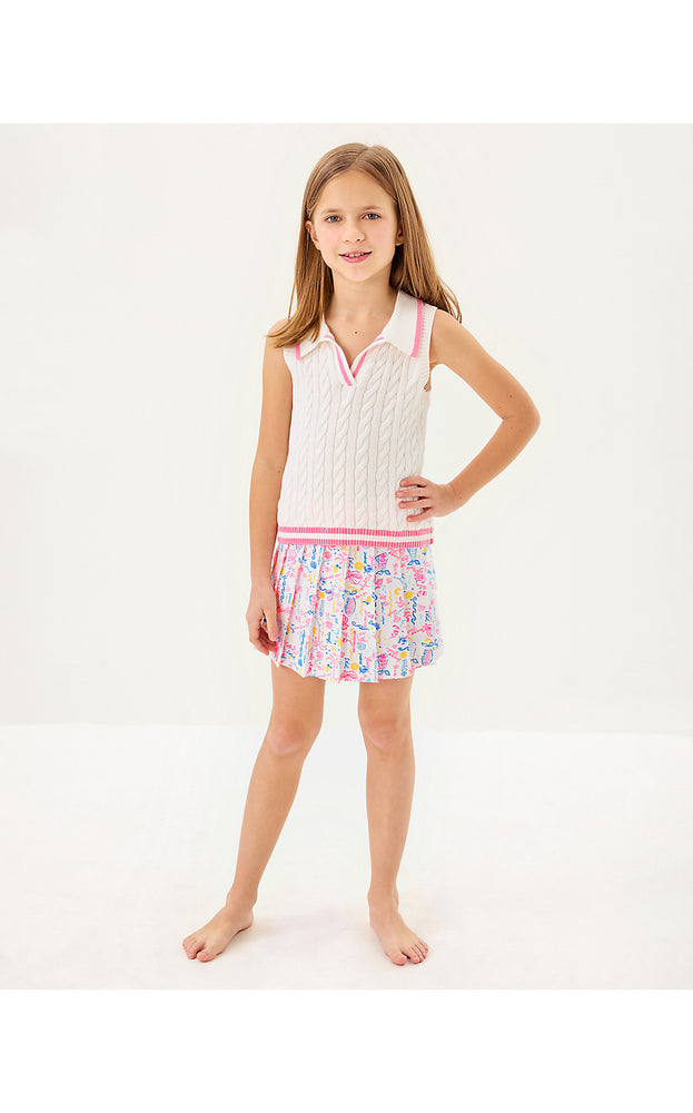 Girls Sylvana Skort - Multi Summer Serenade
