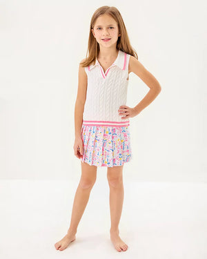 Girls Sylvana Skort - Multi Summer Serenade