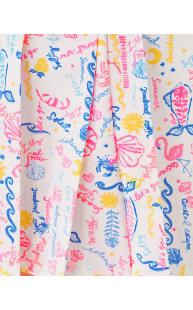 Girls Sylvana Skort - Multi Summer Serenade