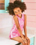 Girls Mini Romey Shift Set - Conch Shell Pink Penny's Playground