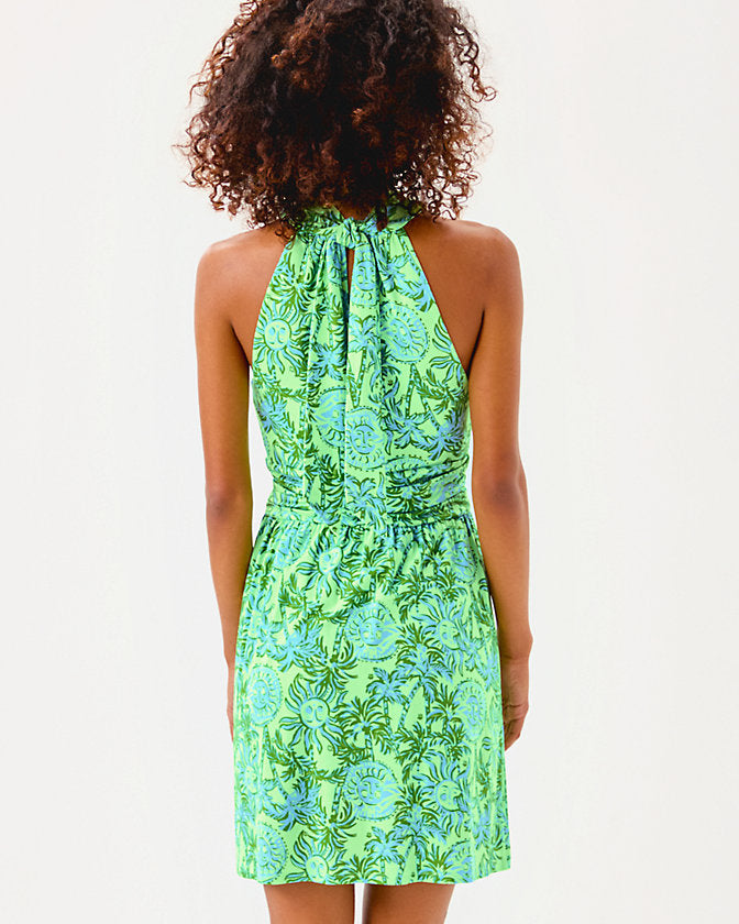 Montecito Skirted Romper - Cool Mint Catchin Rays