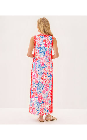 Sadie Maxi Romper - Resort White Sun Sea Sand