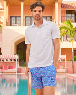 Men's Stuff 6" Del Lago Swim Trunk- Sunwashed Blue Seacrets