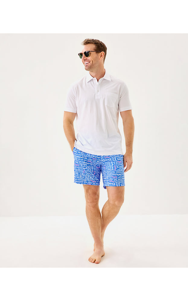 Men's Stuff Del Lago Swim - Sunwashed Blue Seacrets