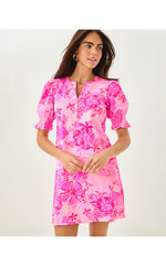 Delsie Dress - Parigi Pink Supporting Squad