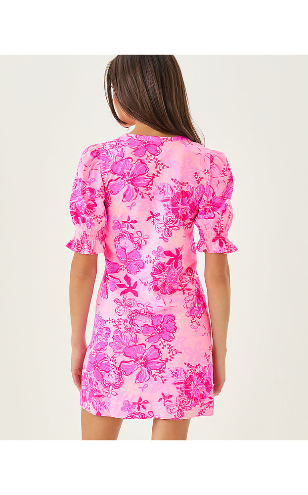 Delsie Dress - Parigi Pink Supporting Squad